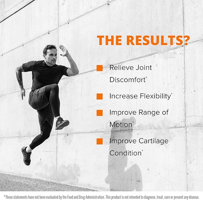 Biosil On Your Game - 60 Veggie Capsules Pack of 2 - with Patented ch-OSA Complex - Increase Collagen Production for Joint Pain Relief Flexibility &amp Range of Motion - GMO Free - 60-Day Supply