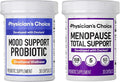Physician's CHOICE Keep Your Cool Bundle: Mood Support Probiotic + Menopause Probiotic - Supports Hormone Balance Hot Flashes &amp Balanced Mood