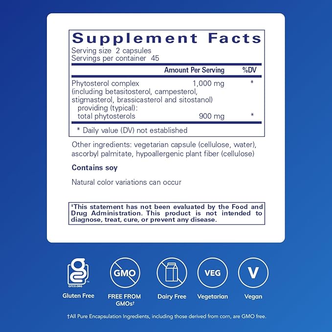 Pure Encapsulations CholestePure | Supplement to Support Cardiovascular Health Enzyme Function and Lipid Metabolism* | 90 Capsules