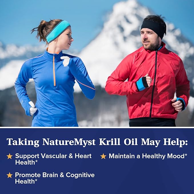 Krill Oil 1000mg and Probiotics Bundle Omega 3s with DHA EPA &amp Astaxanthin Plus 80 Billion CFU 25 Strains Gut Heart &amp Immune Function Non-GMO Made in USA 60 Softgels + 60 Capsules