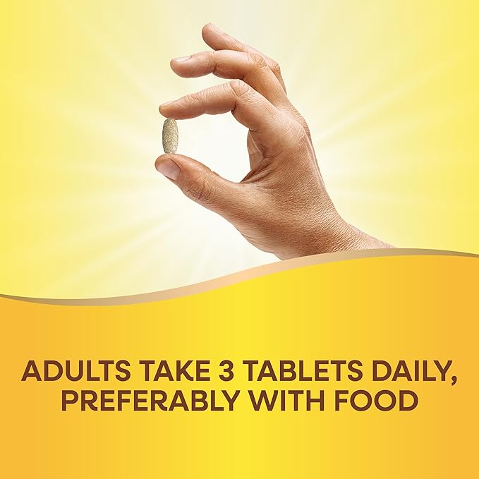 Nature's Way Alive! Max3 Potency Adult Complete Multivitamin High Potency B-Vitamins to Support Cellular Energy Metabolism* Multivitamin with Methylated B12 &amp Folate No Added Iron 180 Tablets