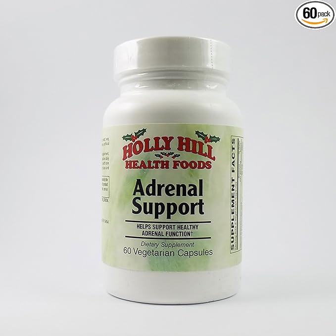 Holly Hill Health Foods Adrenal Support 60 Vegetarian Capsules