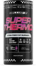Cellucor Super Thermo™ Stim-Free Fat Burner | Thermogenic Appetite and Glucose Support | 60 Capsules