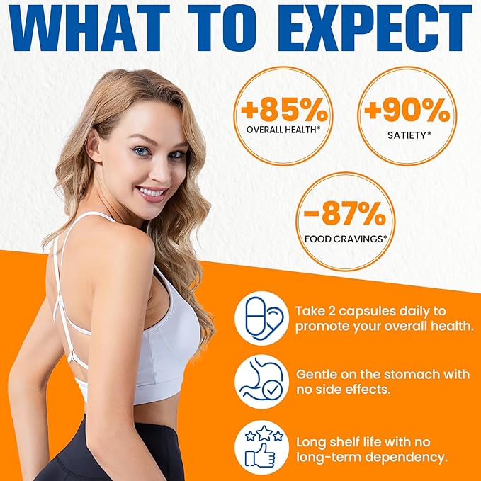 GLP-1 Supplement for Women 3X Targeted Formula Gentle on the Stomach GLP-1 with Akkermansia Probiotic Berberine HCI &amp Chicory Inulin Natural GLP1 for Digestion &amp Gut Health - Vegan 60 Ca
