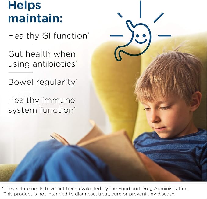 Designs for Health ProbioMed Kids Chewable Probiotic - 10b CFU Gut &amp Immune Support for Children - Lactobacillus Bifidobacterium + Saccharomyces boulardii - Delicious Berry Flavor (30 Tablets)