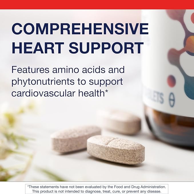 Metagenics Cardiogenics Intensive Care - Heart Health Supplement* - with Arjuna Bark Hawthorn Leaf Magnesium Calcium Selenium &amp Amino Acids - SupportsHealthy Circulation* - 90 Tablets