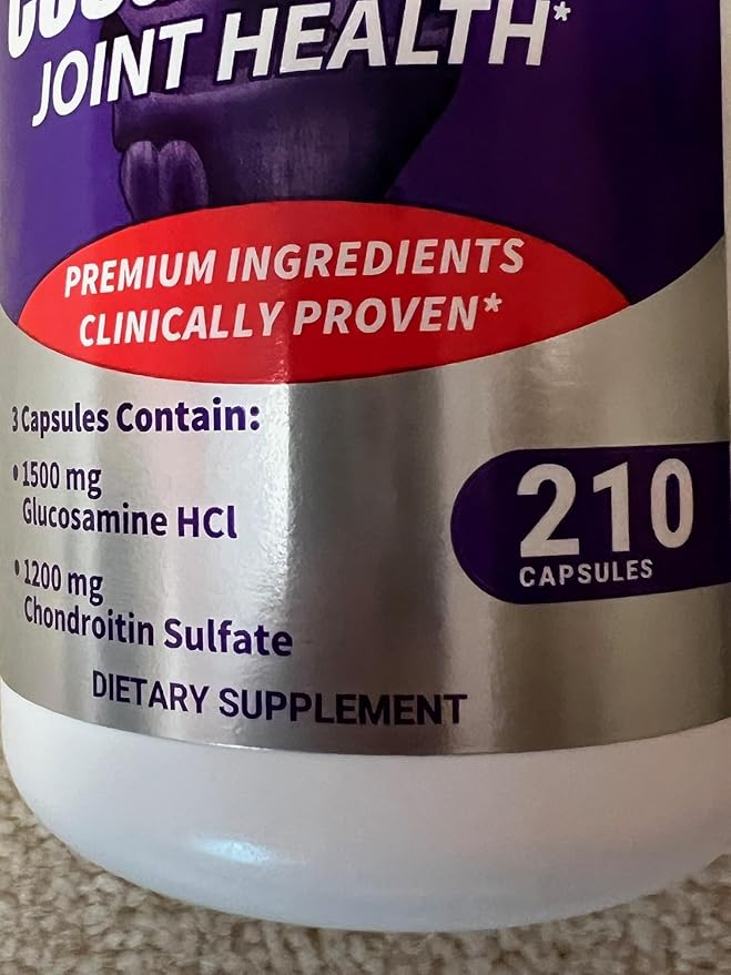 GOOFY TURTLE Joint Health Supplement 210 Capsules Unisex Adult