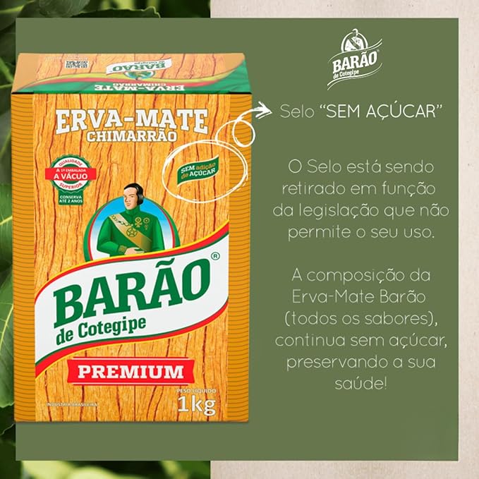Barao Yerba Mate Premium Blend 1Kg