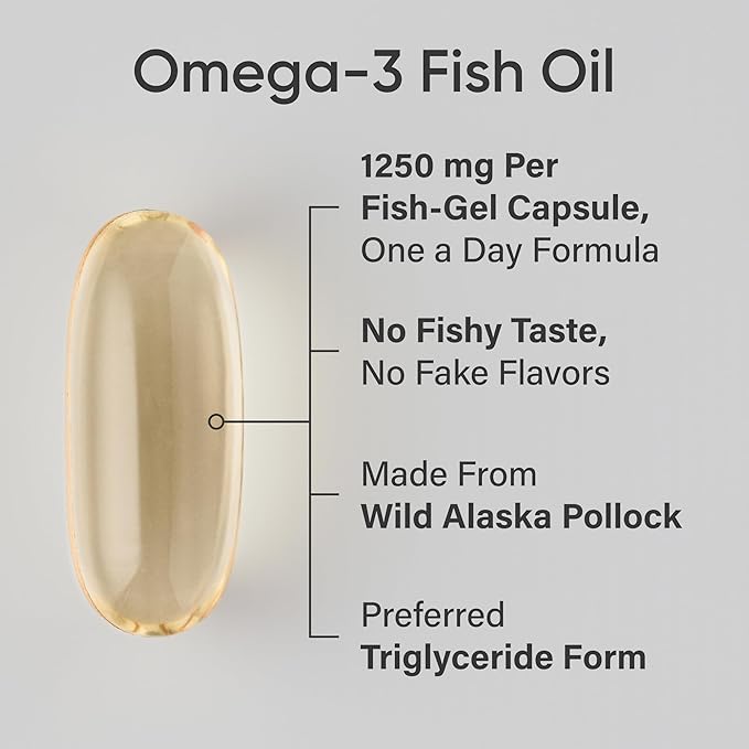 Sports Research® Multivitamins Pack - Triple Strength Omega-3 Fish Oil 1250 + 160 mg Chelated Magnesium Glycinate + Vegan Vitamin D 5000iu &amp Mk7 Vitamin K 100mcg