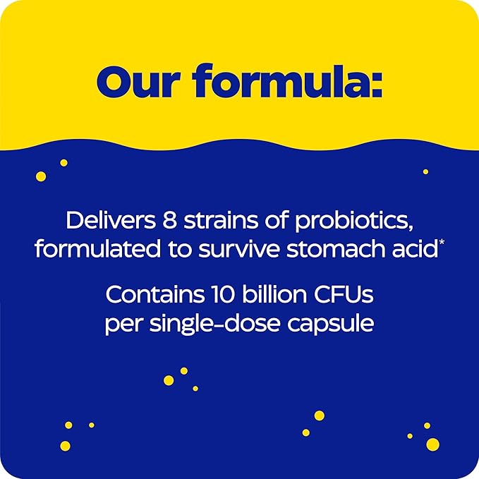 Enzymedica Pro-Bio Shelf Stable Stomach-Acid Resistant Probiotic for Healthy Digestion 10 Billion CFU 120 Count