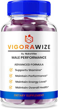 NutraRize Vigorawize Gummies for Men Premium Performance Male Gummies All Natural Formula to Support Energy Stamina &amp Drive Official Vigora Wize ME Gomitas Reviews (60 Gummies)