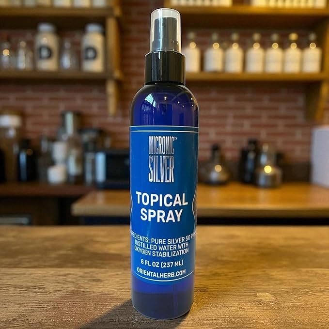Micronic Silver Topical Mist Spray 8oz 50ppm