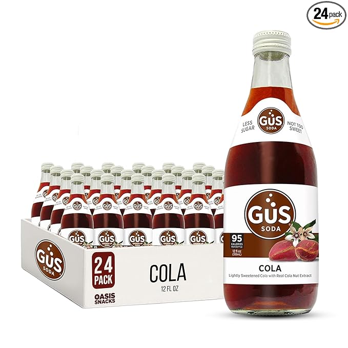 Gus Grown-Up Soda Dry Cola 12-Ounce