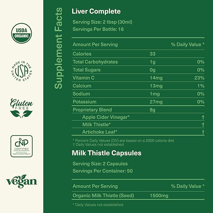 Liver Complete Bundle &amp Gallbladder Complete 8oz Bundle