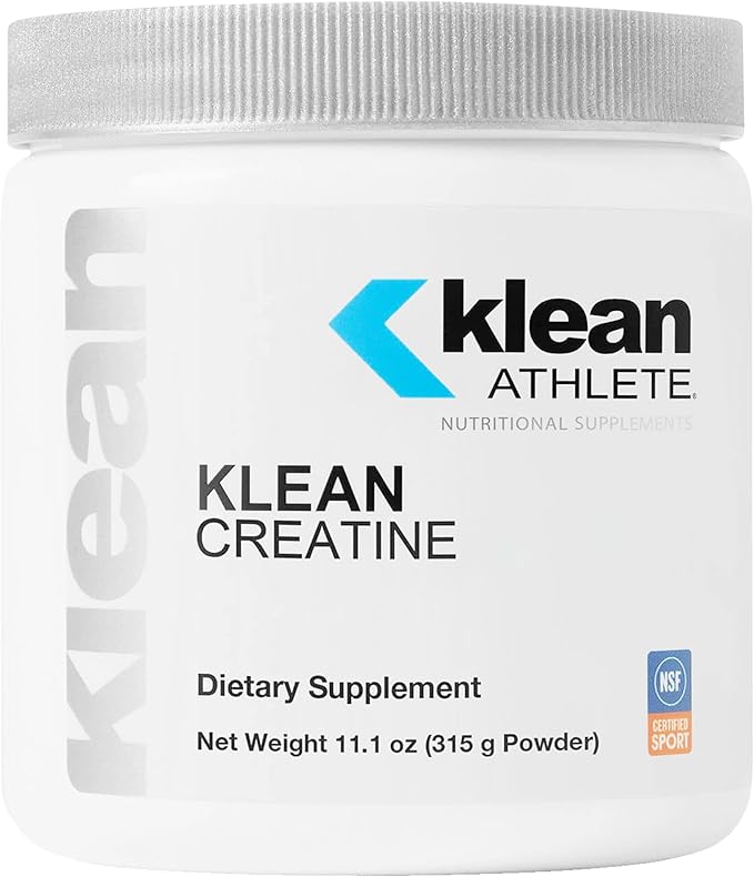 Klean Athlete Klean Creatine - Supports Muscle Strength Performance &amp Recovery from Strenuous Exercise* - NSF Certified for Sport - 11.1 Ounces - Unflavored