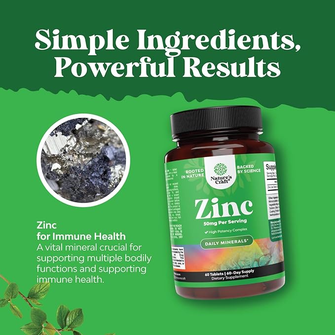 Bundle of Pure Quercetin with Bromelain Supplement + 500mg Capsules for Immune Support &amp Breathing and Zinc 50mg - Enhance Hair Skin and Nails - Easy to Swallow Potent Daily Tablets for Adults