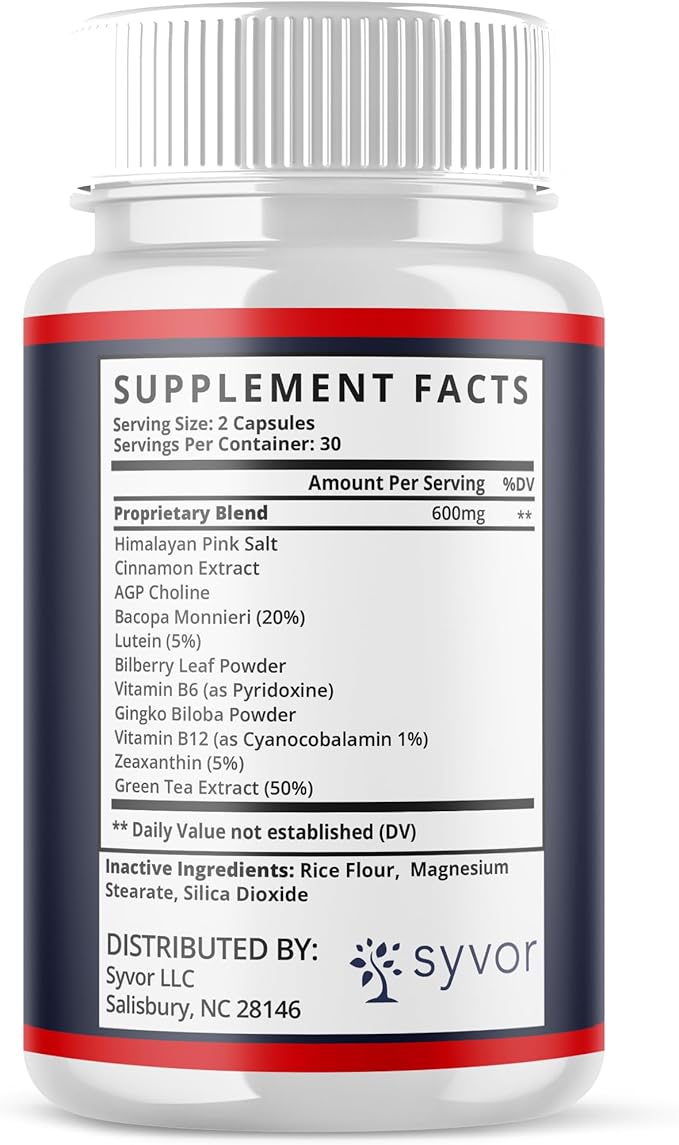 Bio Glyco Capsules Official BioGlyco Blood Health Support Pills with All Natural Ingredients Advanced Formula Blood Optimizer with Maximum Strength Premium Vitamins for Women &amp Men (60 Capsules)