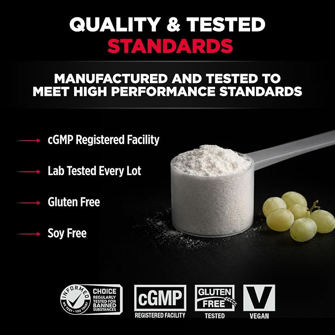 ALLMAX AMINOCORE BCAA Powder for Workout Muscle Recovery &amp Increased Endurance - Sugar Free No Fillers 8.18 Grams Bcaas Amino Acids B Vitamins for Women and Men- 90 Servings | White Grape 1035g