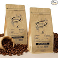 doanhdang - 35 Oz Premium Robusta Whole Bean Coffee 100% Robusta Medium Roast Rich Flavor for Espresso Shot and Brew Origin from Vietnam Whole Med Roast Beans