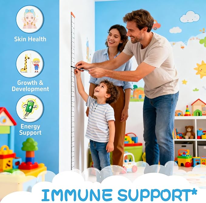 Zinc Picolinate Copper Liquid Drops Celated Zinc 30mg with Copper Selenium for Kids &amp Adults Immune Support &amp Skin Health Mixed Berry Flavor 2 FL OZ