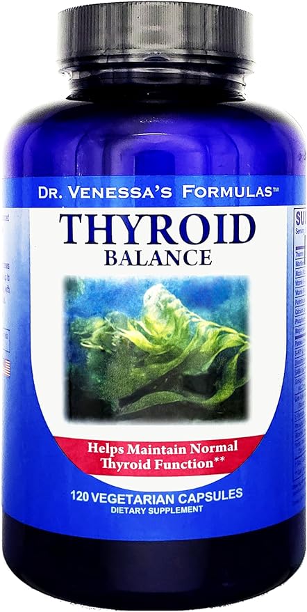 Dr. Venessa’s Formulas™ Thyroid Balance 120 Vegetarian Capsules