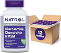 Natrol Glucosamine Chondroitin and MSM Tablets 150-Count (Pack of 12