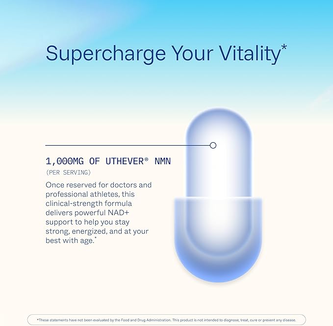 ProHealth NMN Pro 1000 (60 Capsules 3 Pack) Clinically Studied Uthever® NMN. NAD+ Precursor for Cellular Energy Mitochondrial Support &amp Healthy Aging. USA Manufactured Triple Lab-Tested
