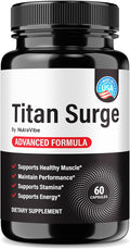 Titan Surge – Men’s Protector Formula TitanSurge ME Caps for Peak Performance Nutrition &amp Pre Workout Support | Daily Health &amp Male Performance Blend Easy-to-Take Pills (60 Capsules)