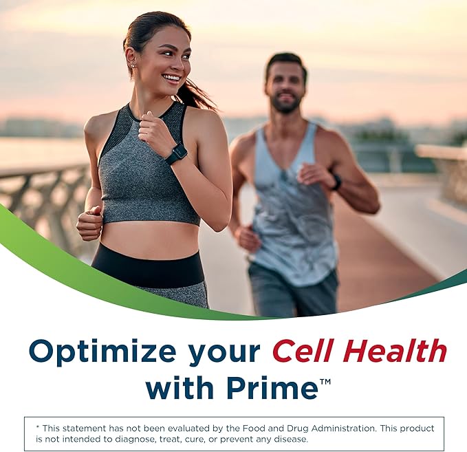 Univera Prime Vitamin C Vitamin B6 Vitamin B12 DHEA Cell Renewal Healthy Cell Support Heart Health Immune Health 60 Vegetarian Capsules 30 Days Supply