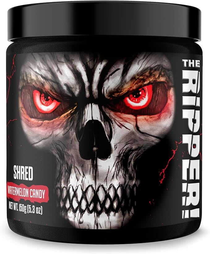 JNX SPORTS The Ripper! Fat Burner Pre Workout for Men &amp Women – Thermogenic Fat Burning Powder &amp Appetite Suppressant Boost Energy &amp Endurance – Watermelon Candy 30 Servings
