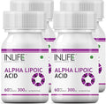 Viva Alpha Lipoic Acid ALA Universal Antioxidant Supplement 300 mg - 60 Vegetarian Capsules (Pack of 4 240)