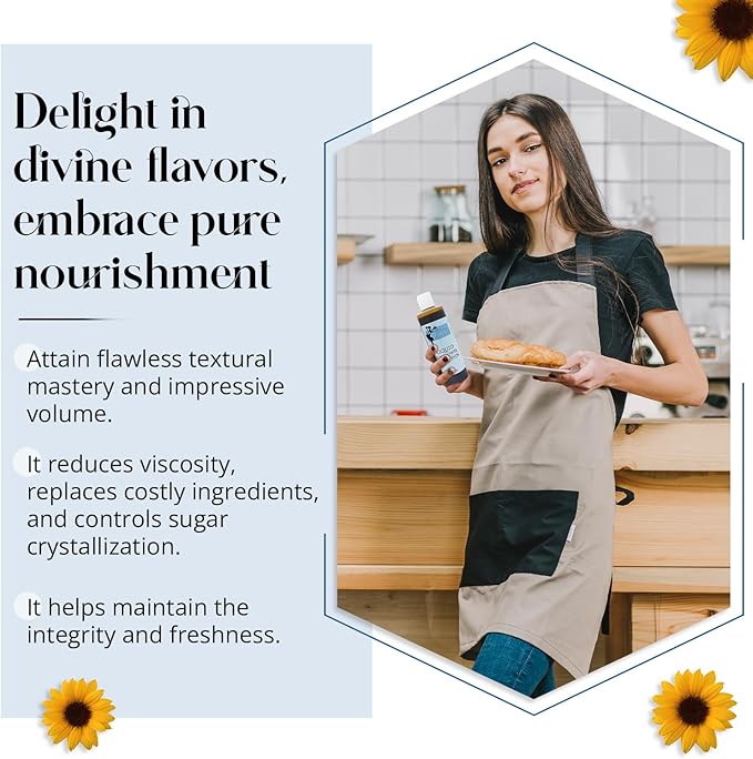 Fast Easy Bread Pure Sunflower Lecithin Liquid Food Grade For Baking and Cooking