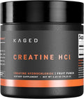 Kaged Creatine HCl Powder | 7X Concentrated vs Mono | Muscle Building &amp Recovery | High Absorption | No Bloating | Creatine for Men &amp Women | Vegan Gluten Free | Fruit Punch | 75 Servings