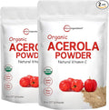 2 Pack of Pure USDA Organic Acerola Cherry Powder Natural and Organic Vitamin C for Immune System 8 Ounce No GMO No Gluten Brazil Origin