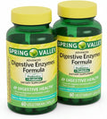 Unique Bundle Store Digestive Enzymes – 60 Vegetarian Capsules Enzimas Digestivas with Probiotics and Prebiotics Enzymes for Digestion Daily Digestive Health Supplement (Pack of 2)