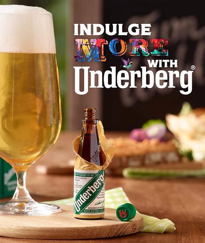 Case Pack: 3 Underberg Bottles Each (Packaging May Vary)