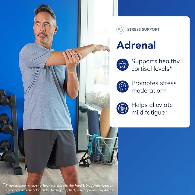 Pure Encapsulations Adrenal Cortex Supplement – Supplement to Support Cortisol Health Energy Levels Stress Moderation and Gland Function – with Bovine Whole Adrenal &amp Cortex – 60 Capsules*