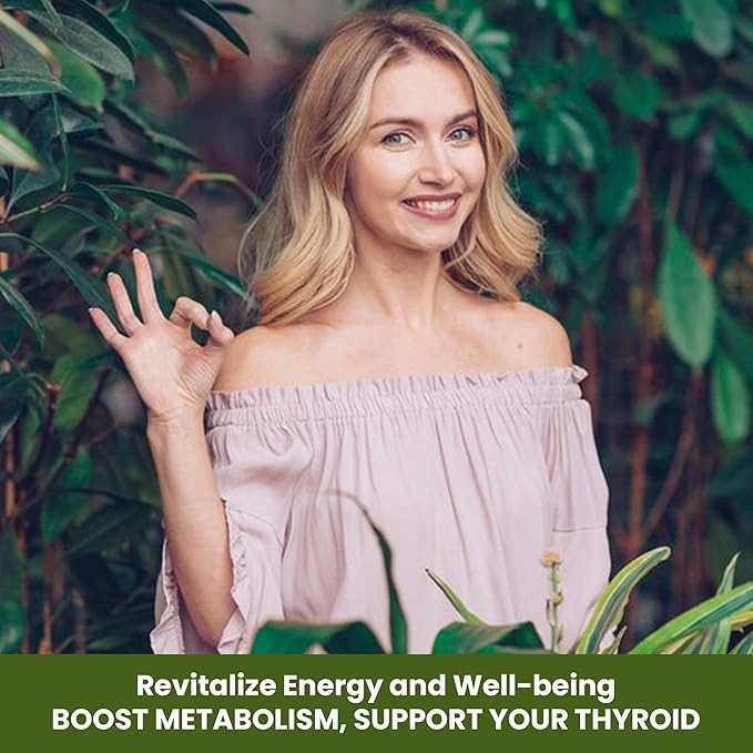 Thyroid &amp Hyperthyroidism High Absorbable Non-GMO Gluten-Free
