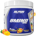 Alpha Supps Amino NRG+ BCAA Amino Energy Recovery Powder - Hydration Blend with Electrolytes - Focus Blend for Optimal Performance Support in Men &amp Women (30 Servings Peachy Mango)