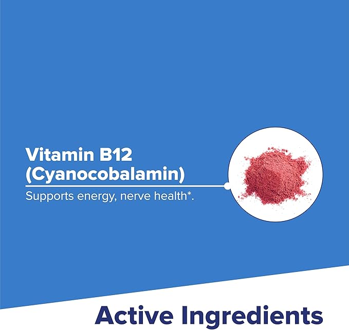 Superior Source No Shot Vitamin B-12 Cyanocobalamin 5000 mcg - Vitamin B-12 to Support Energy Production Brain Health &amp Overall Wellness - Sublingual Tablets - 100 Dissolvable Tablets
