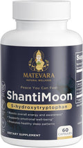 ShantiMoon 5-HTP | Serotonin Support Capsules | 60 Count