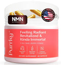 NAD+ Supplement for Women — Premium 7-in-1 Formula with 500mg Nicotinamide Riboside 200mg Resveratrol 150mg CoQ10 and More — NMN Alternative — 30 Day Supply