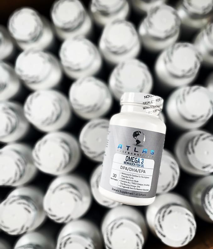 Menhaden Fish Oil-Omega 3-60 Softgels