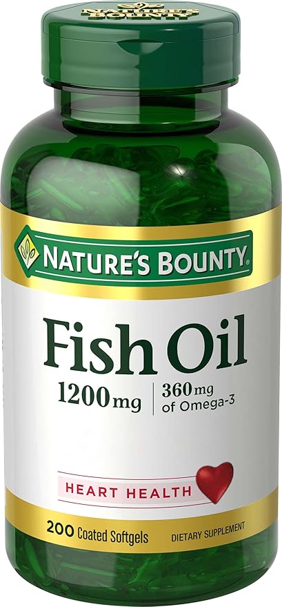 Nature's Bounty Fish Oil 200 Count