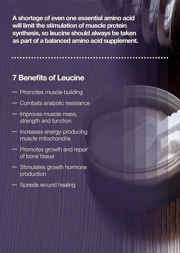 L-Leucine Powder 1 Pound