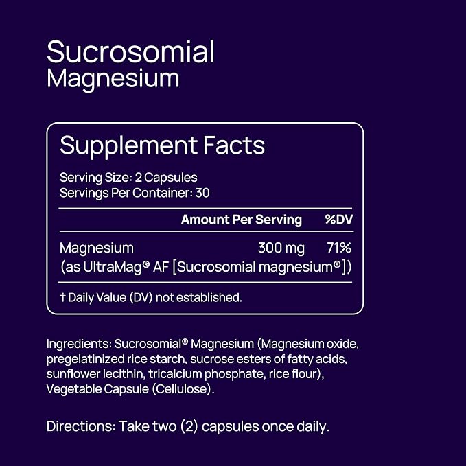Sucrosomial Magnesium® - Sleep &amp Muscles Support - Gentle - 60 Capsules