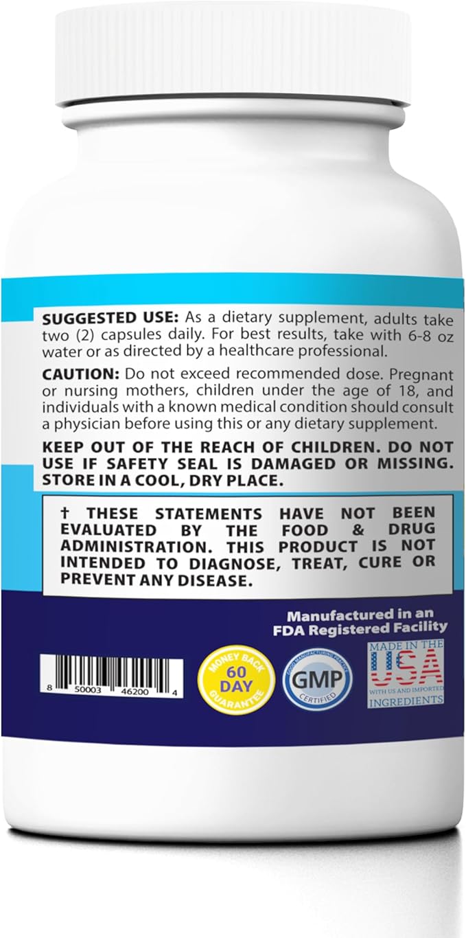 Marine D3 Omega 3 Calamari Ecklonia Cava DHA (4 Bottles - 240 Capsules)