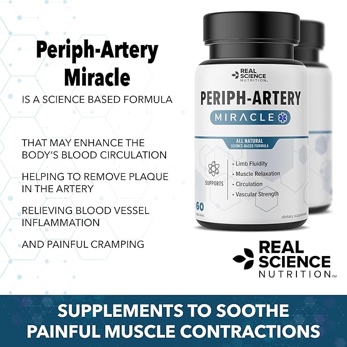 Offers Peripheral Arterial Miracle - A Nutritional Supplement Formulated to Provide Relief to Peripheral Arterial Sufferers