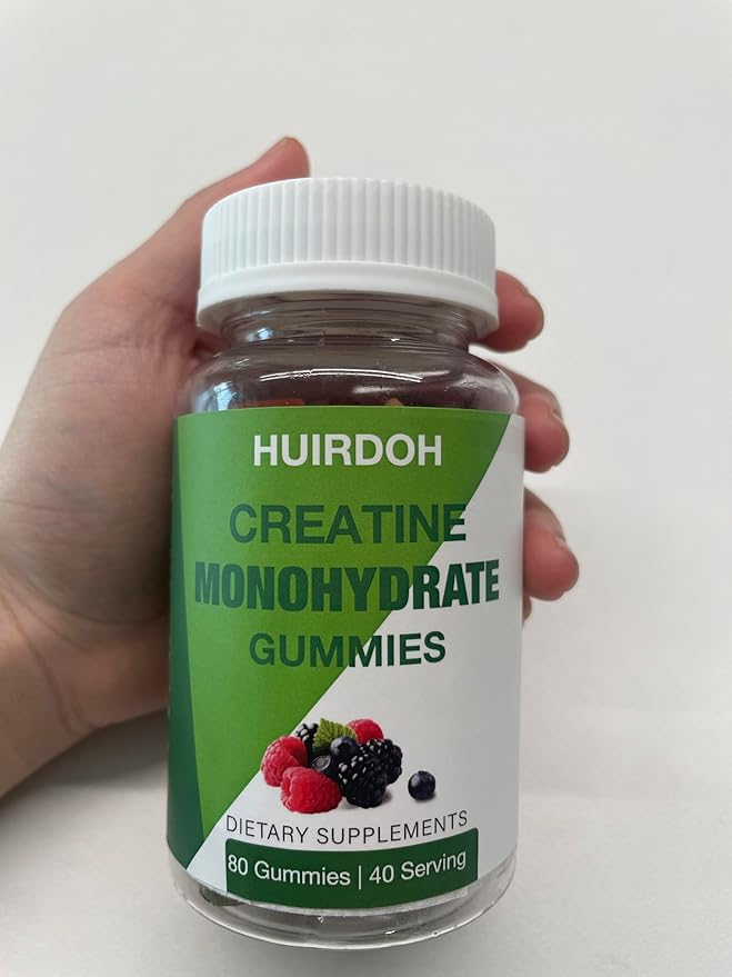 Creatine Monohydrate Gummies for Men &amp Women Energy Support Dietary Supplements 1 Pack
