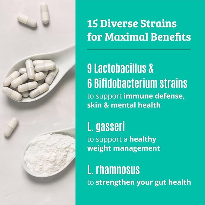 Prebiotics and Probiotics: Lactobacillus Gasseri Lactobacillus Rhamnosus Plantarum Casei Bifidobacterium longum lactis infantis. Probiotic Prebiotic Pre and Probiotics for Digestive Health.
